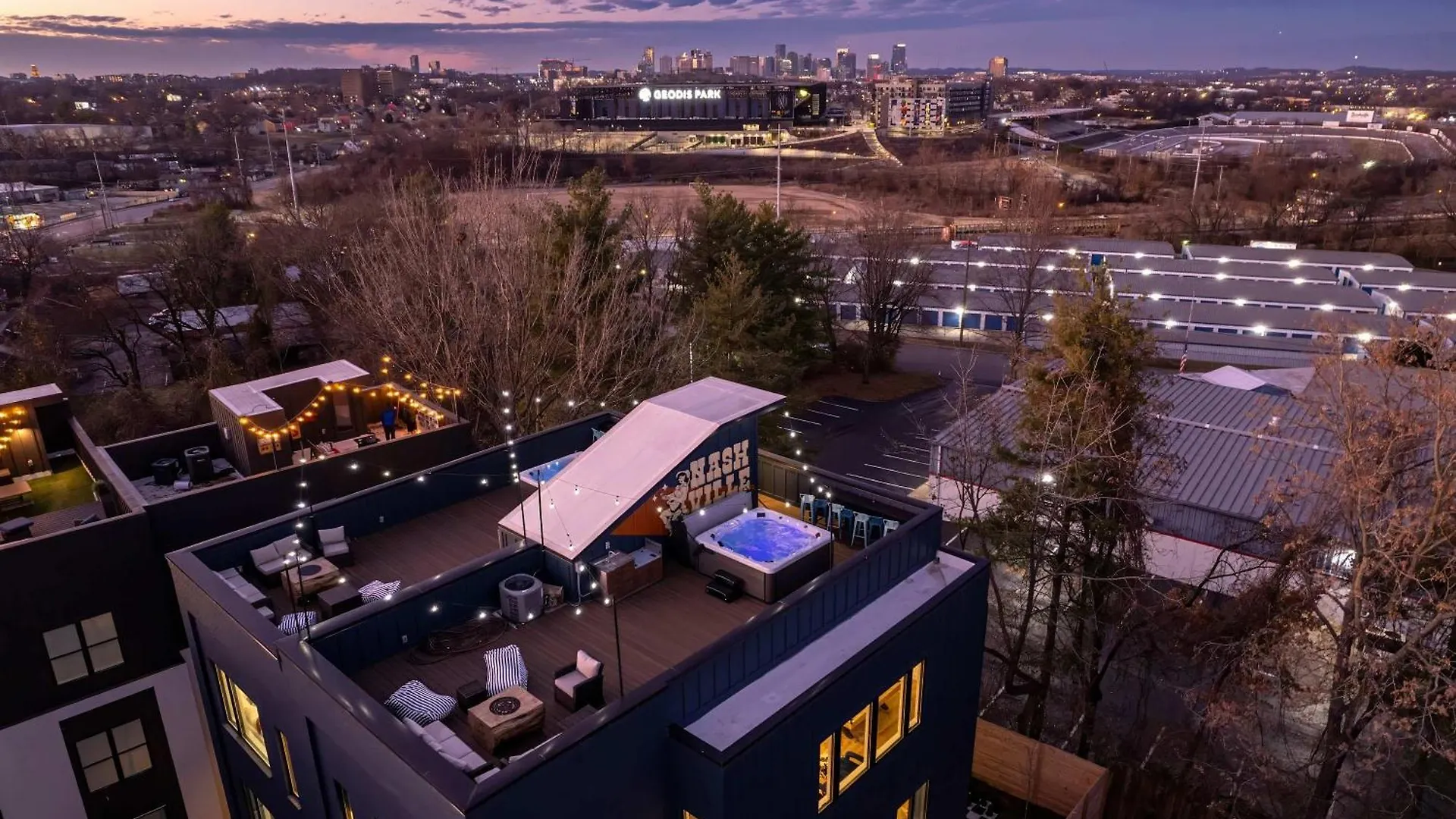 Rooftop Deck Hot Tub & Game Room In Nashville 0*,  Stati Uniti
