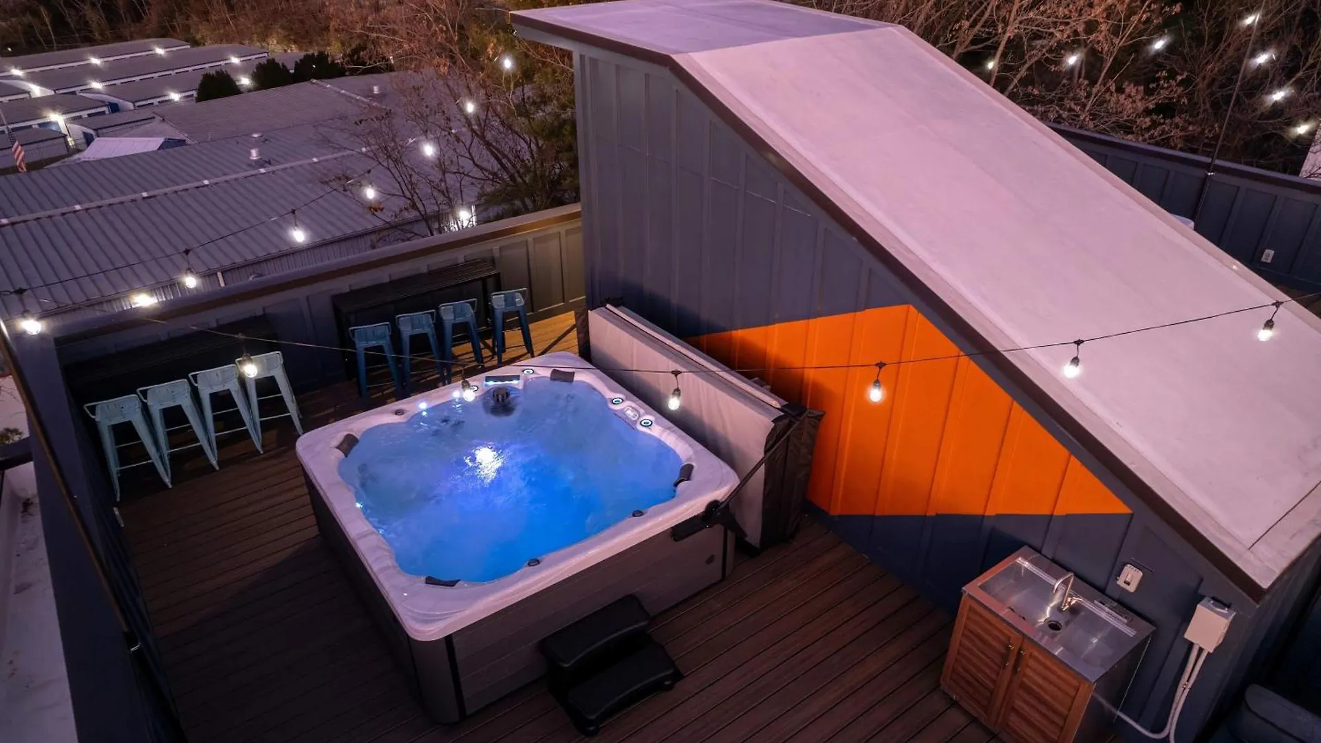Casa vacanze Rooftop Deck Hot Tub & Game Room In Nashville