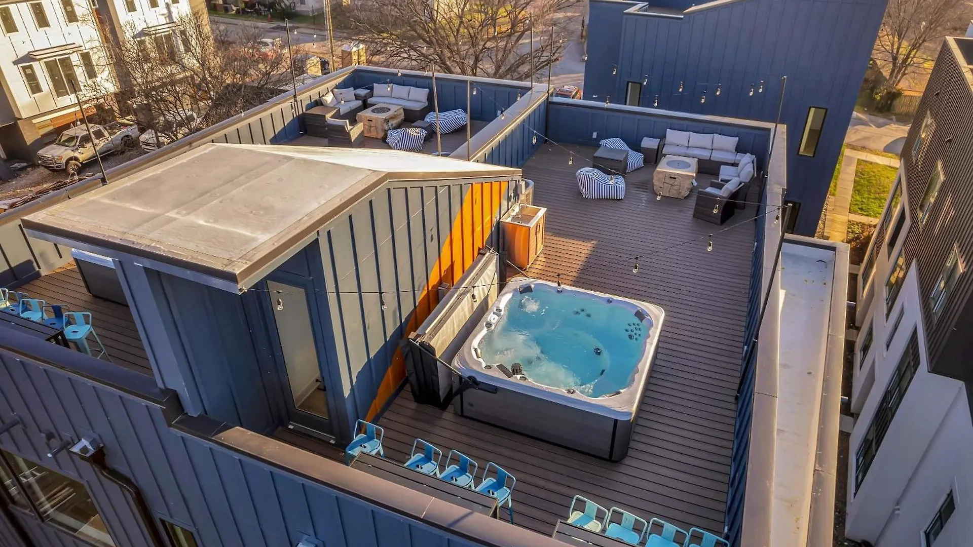 Rooftop Deck Hot Tub & Game Room In Nashville Stati Uniti