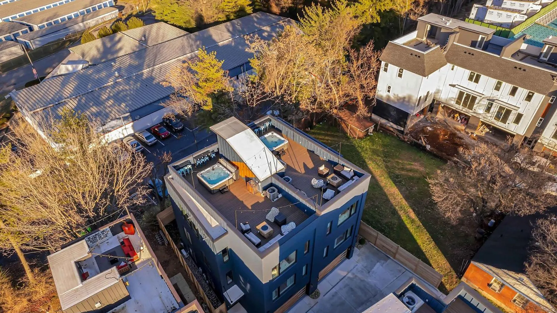 Rooftop Deck Hot Tub & Game Room In Нэшвилл